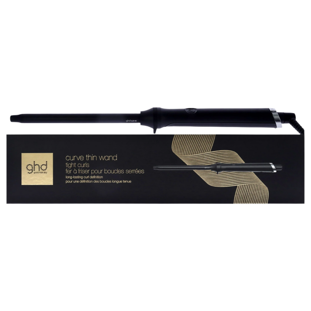 Curve Thin Wand Curling Iron - CPW141 - Black