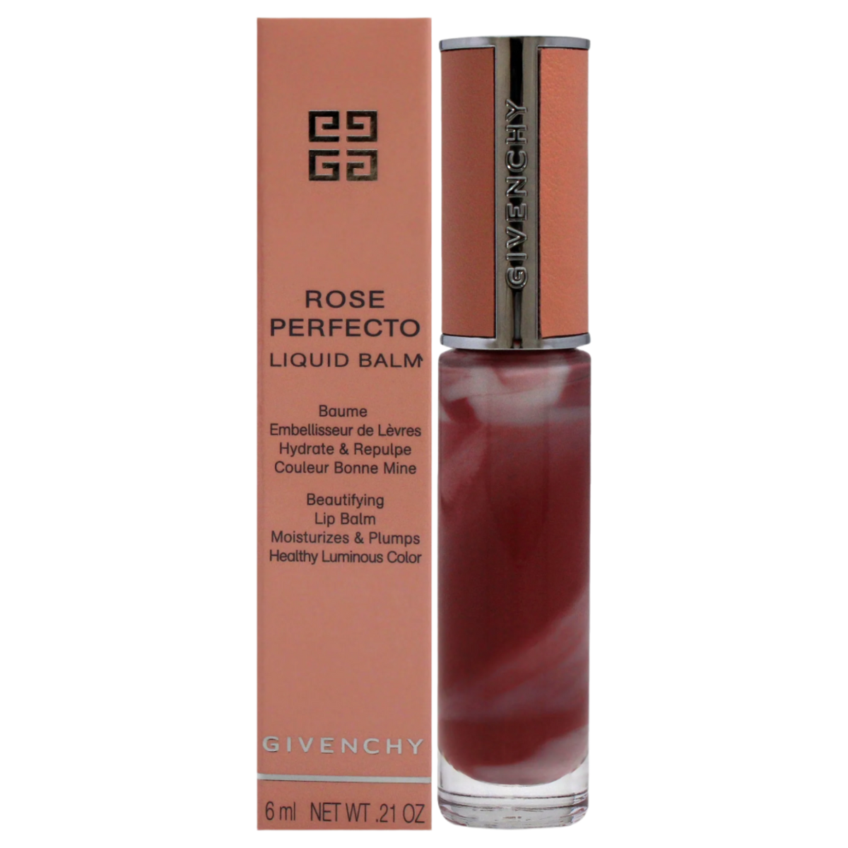Rose Perfecto Tinted Liquid Lip Balm