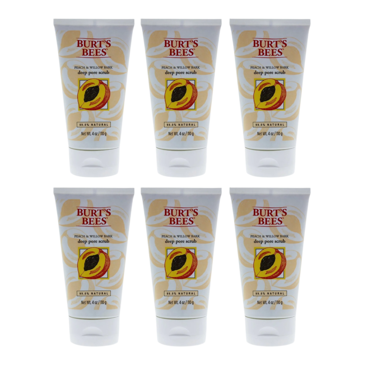 Peach and Willow Bark Deep Pore Scrub