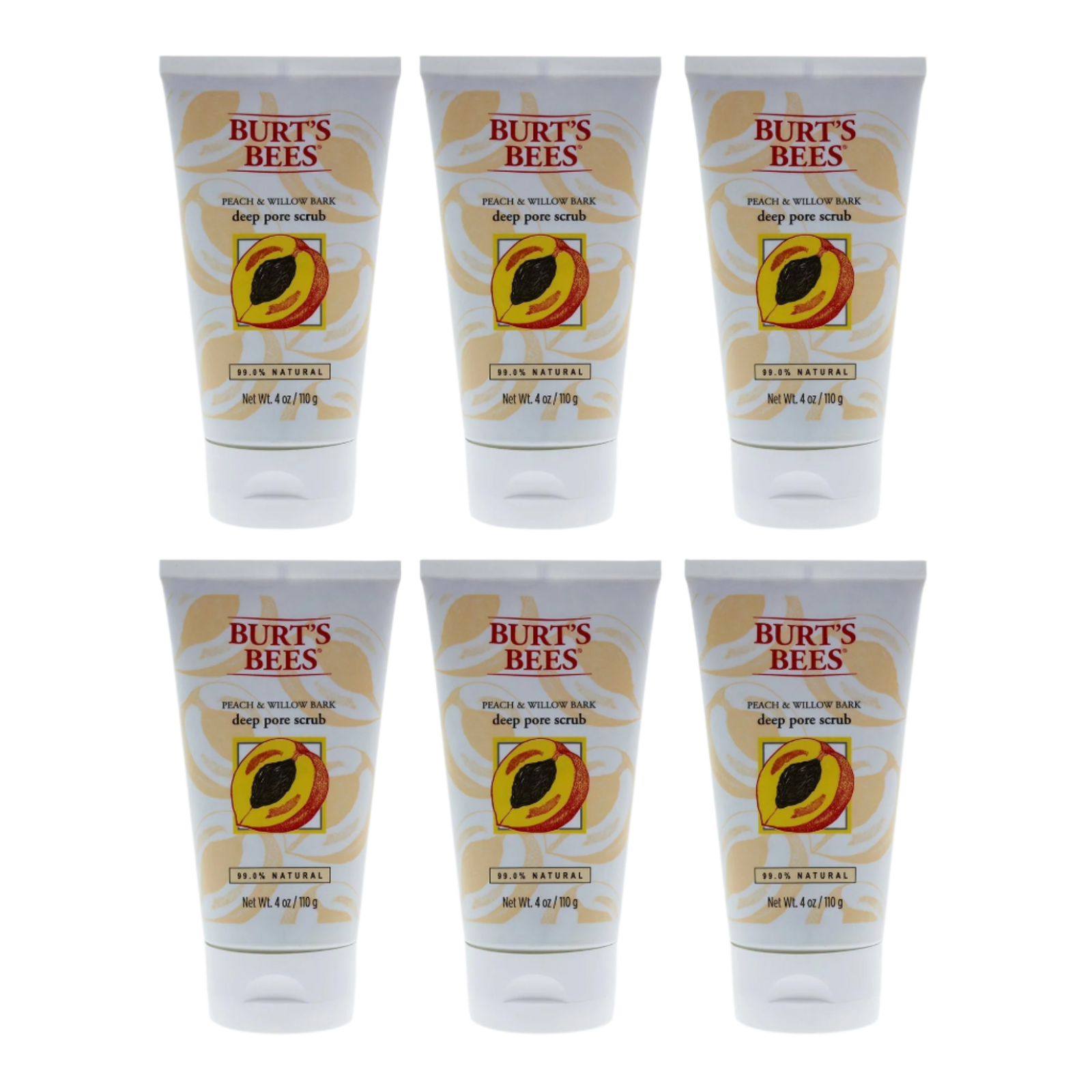 Peach and Willow Bark Deep Pore Scrub