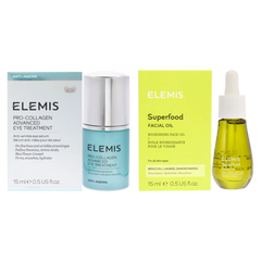 Superfood Facial Oil and Pro-Collagen Advanced Eye Treatment Kit